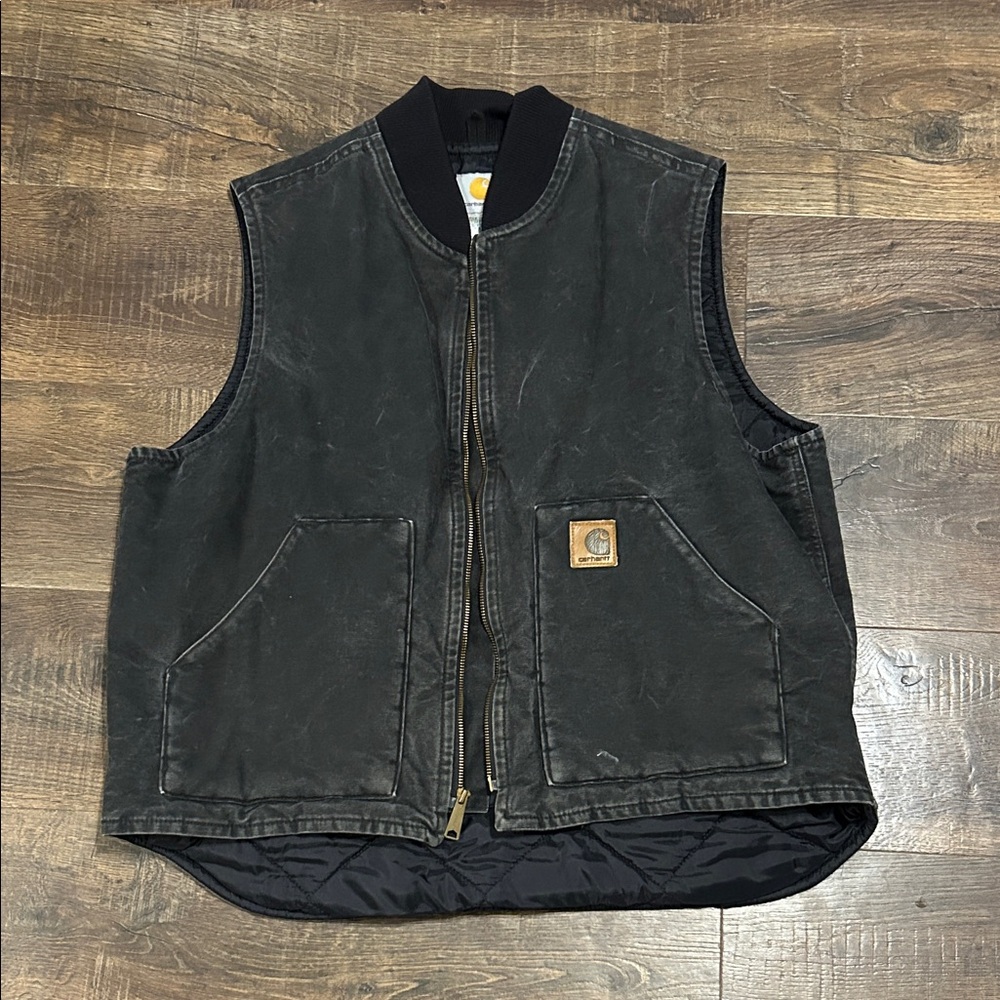 Vintage Carhartt black vest